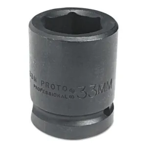 Stanley?? Products Torqueplus Metric Impact Sockets 1 in, 1 in Drive, 26 mm, 6 Points, 10026M