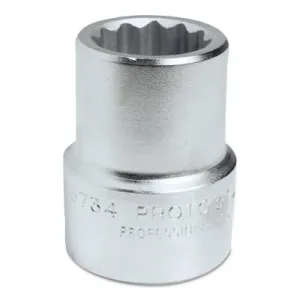 Stanley® Products Torqueplus Sockets 1 in, 1 in Drive, 1 11/16 in, 12 Points, 5754