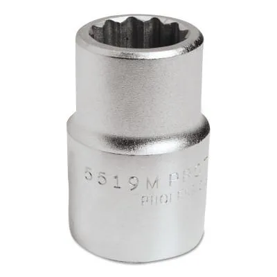 Stanley® Products Torqueplus Sockets, 3/4 in Drive, 1 9/16 in Opening, 12 Points, 5550