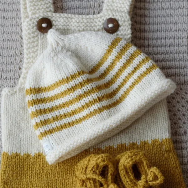 Striped Baby Beanies
