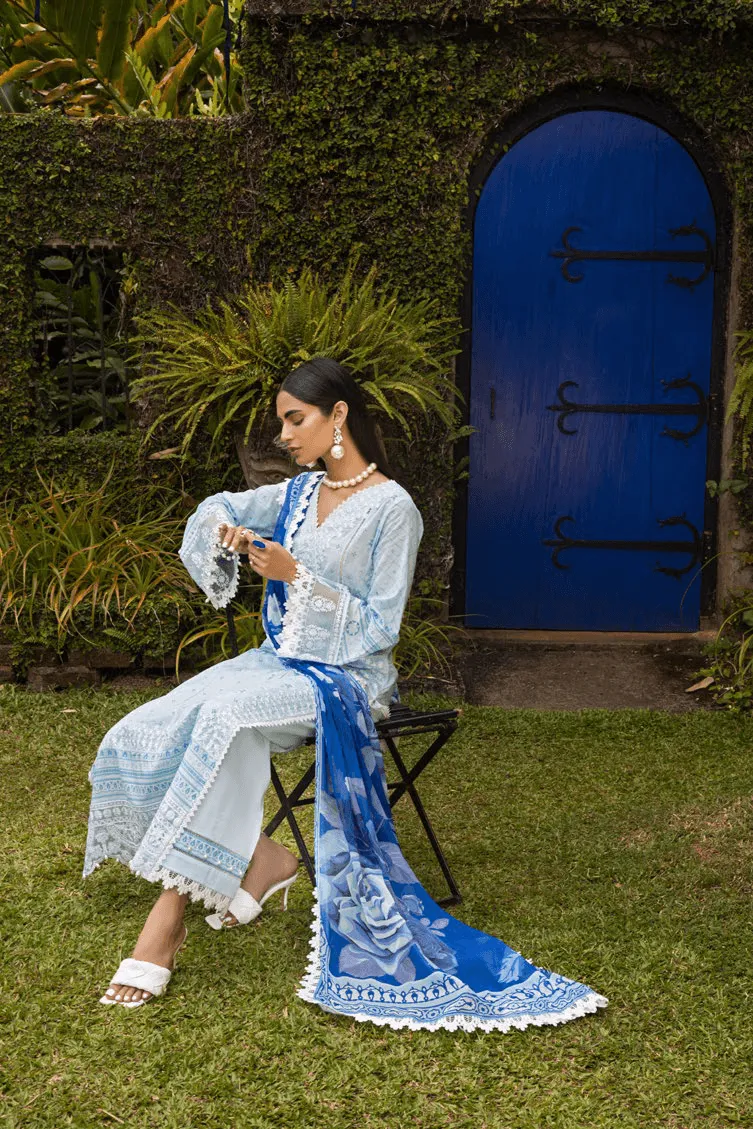 Tahra By Zainab Chottani Embroidered Lawn Suits Unstitched 3 Piece WILD LILY 8B