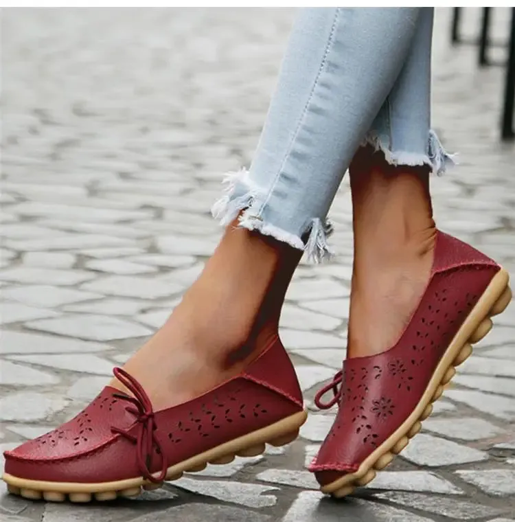 The Lioras – Hand-Cut Leather Loafers