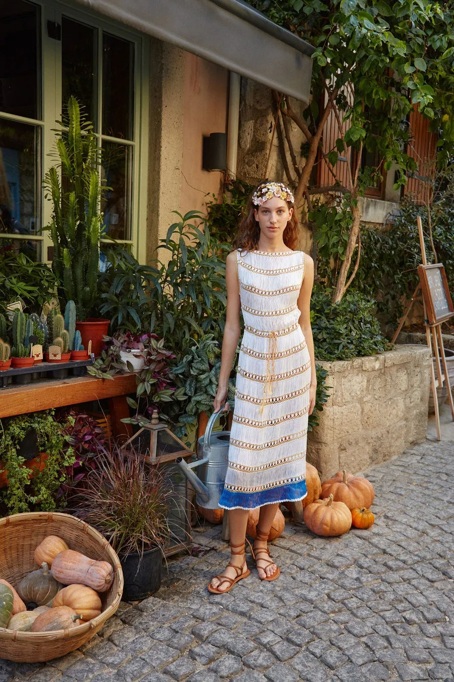 Tiffany Sleeveless Midi Dress