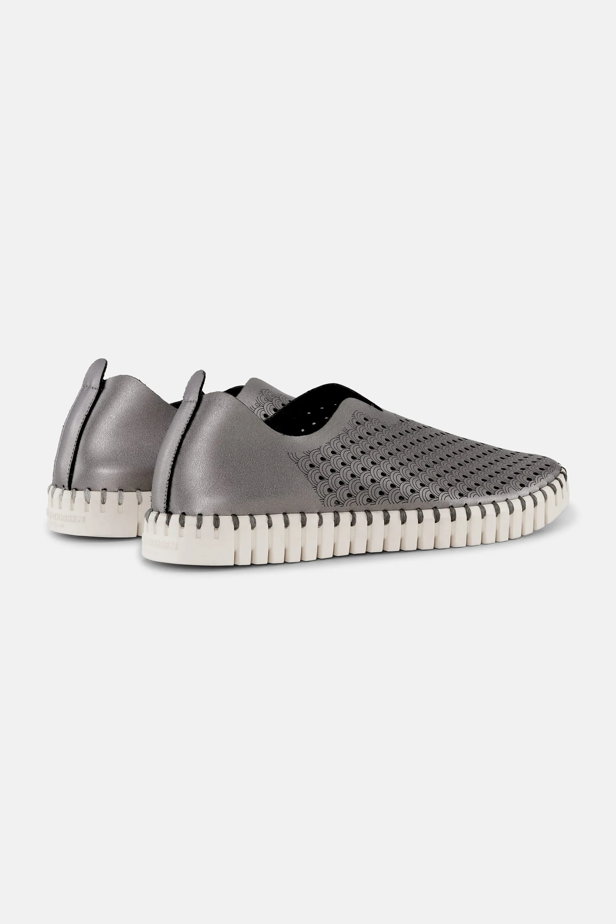 Tulip Slipper Metallic - Gun Metal