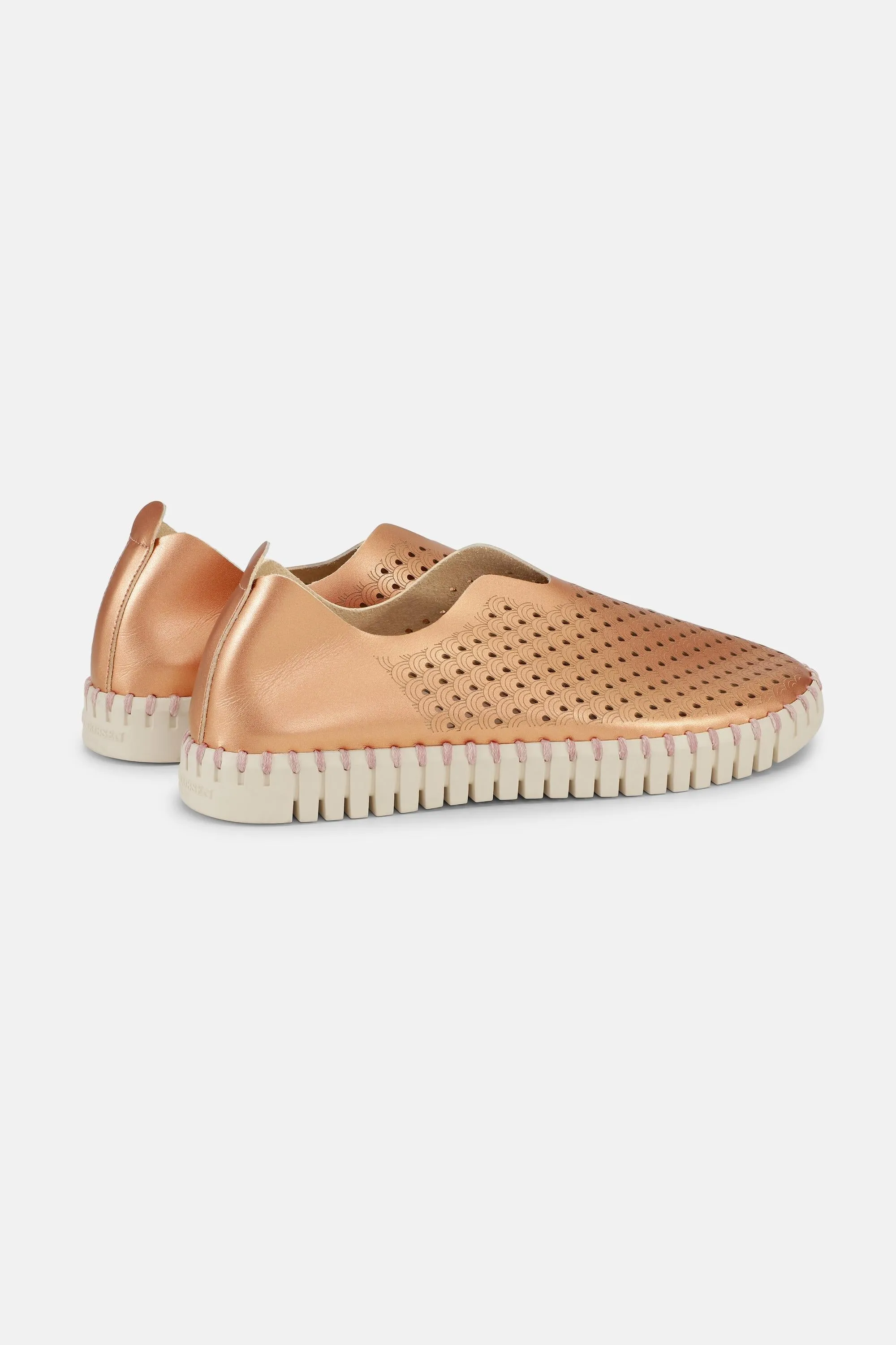 Tulip Slipper Metallic - Rose Gold