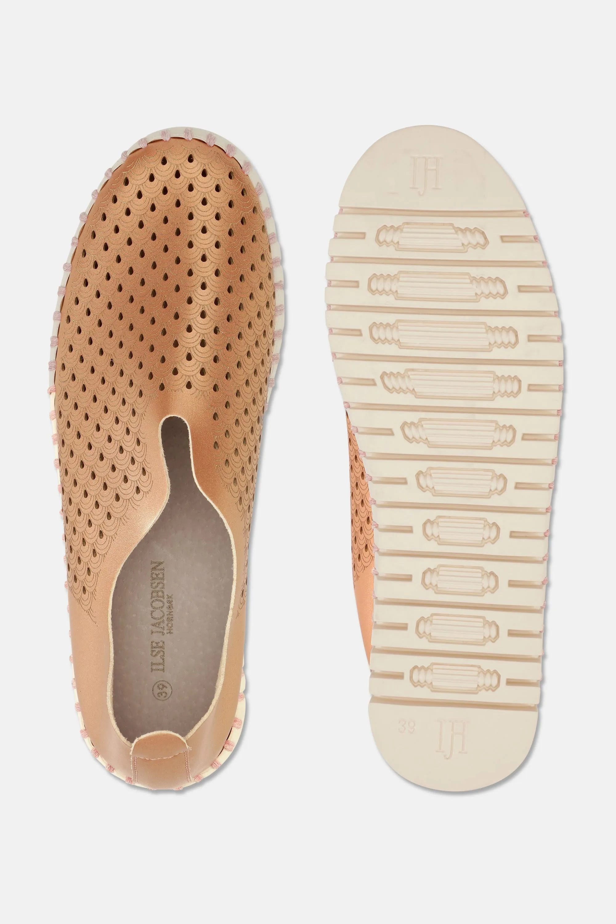 Tulip Slipper Metallic - Rose Gold
