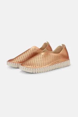 Tulip Slipper Metallic - Rose Gold