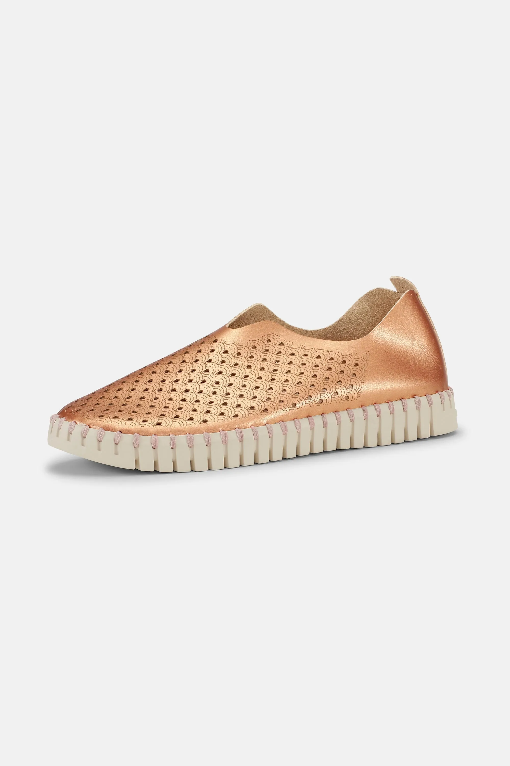 Tulip Slipper Metallic - Rose Gold