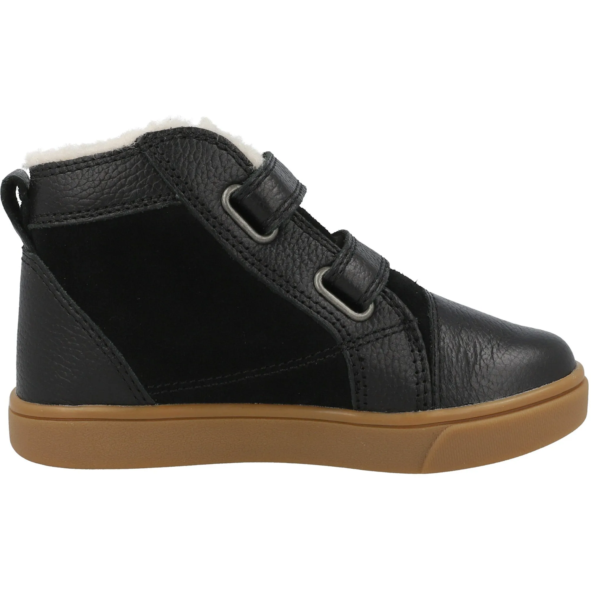 UGG Rennon II Black Kids High-Top Sneakers