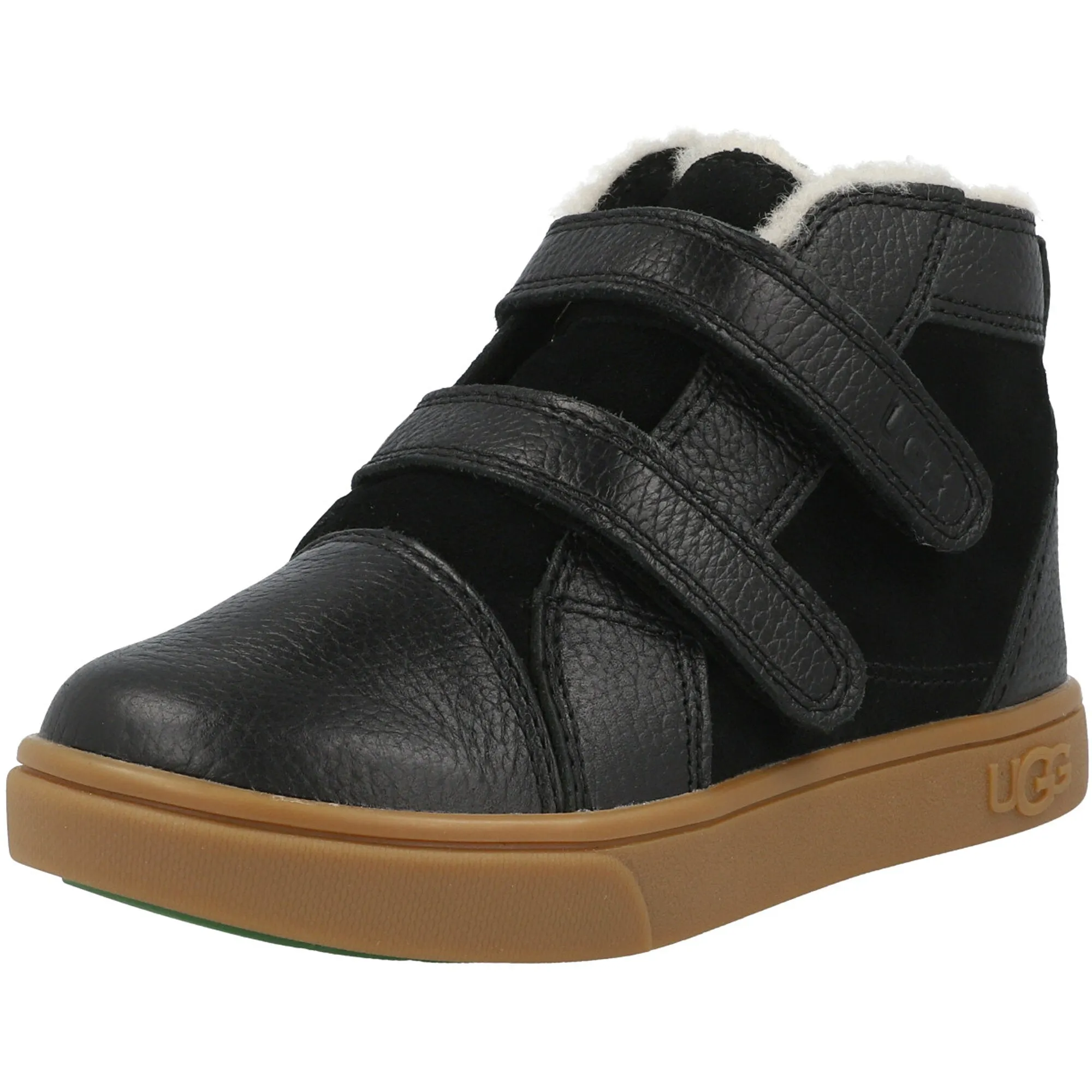 UGG Rennon II Black Kids High-Top Sneakers