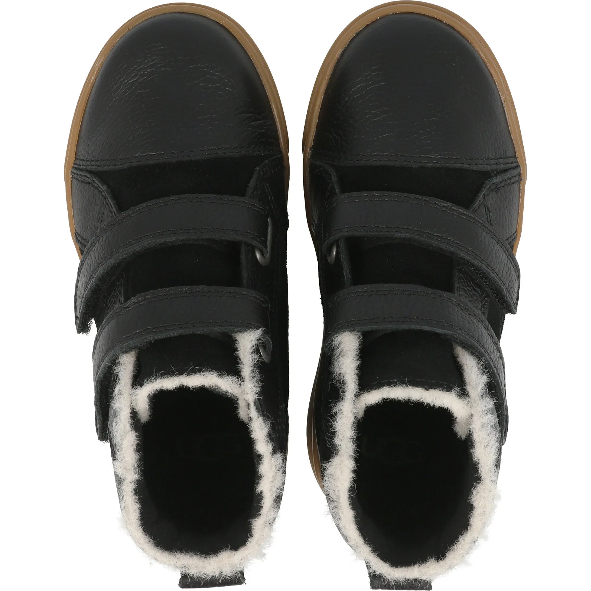 UGG Rennon II Black Kids High-Top Sneakers