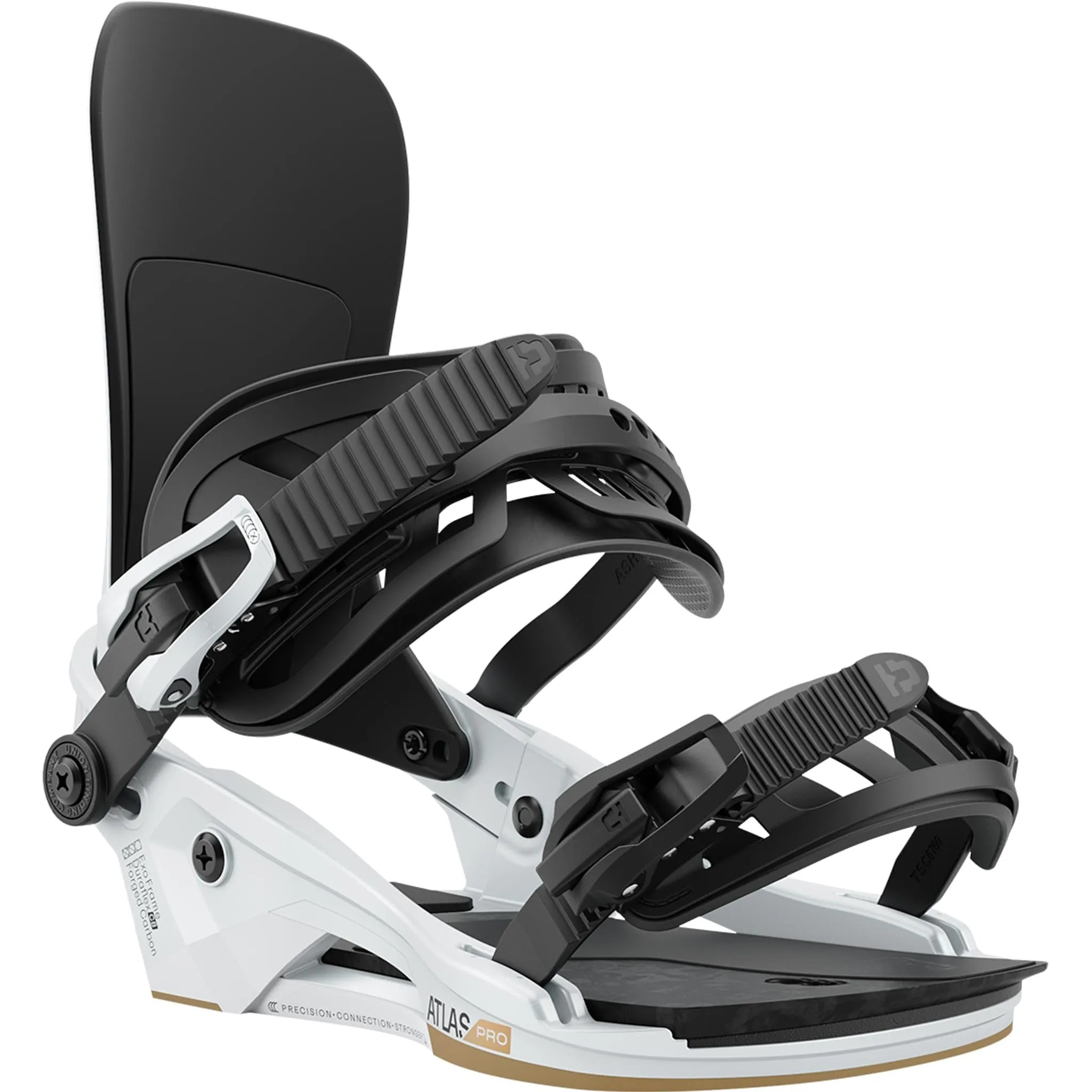 Union Atlas Pro Snowboard Binding Metallic White 2025