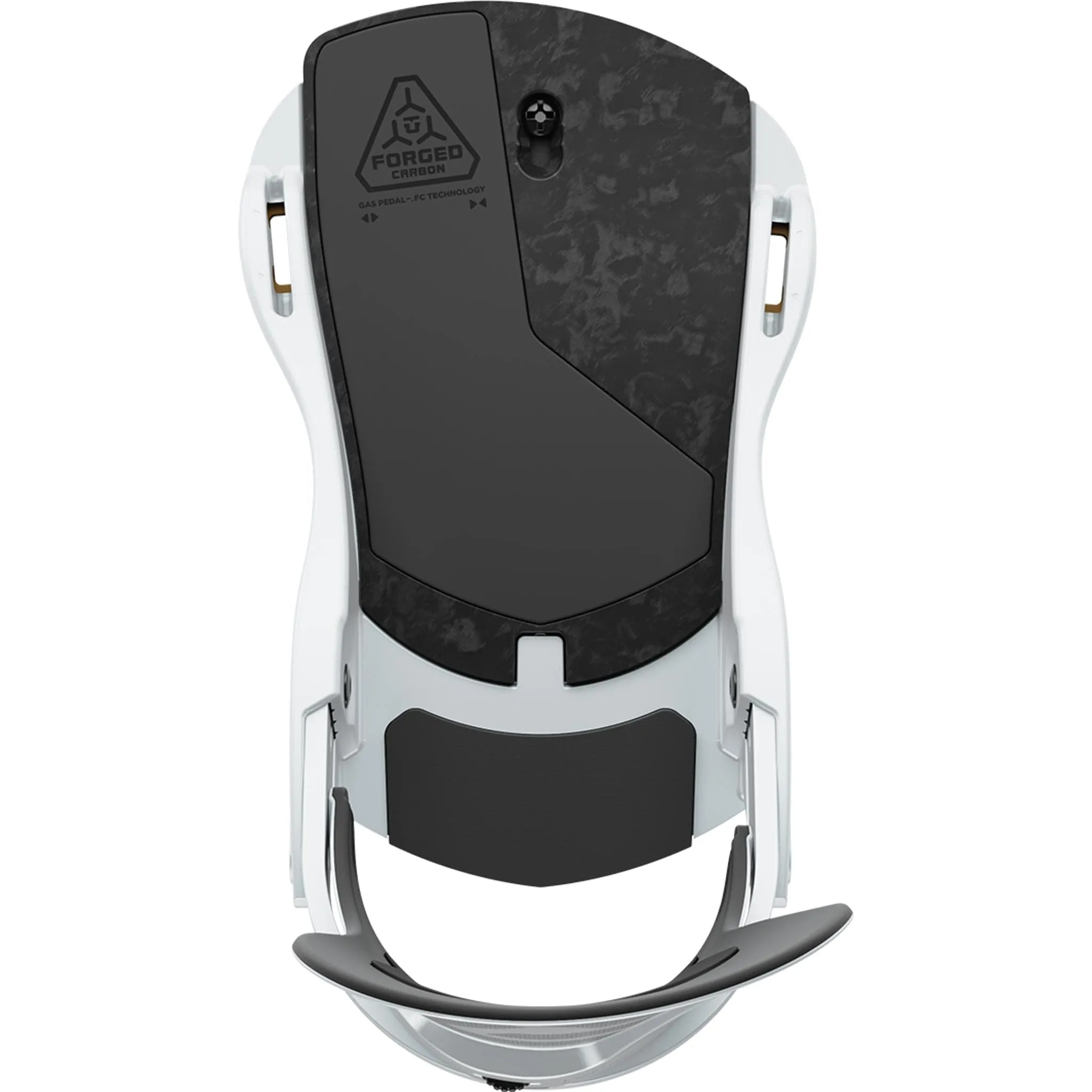Union Atlas Pro Snowboard Binding Metallic White 2025