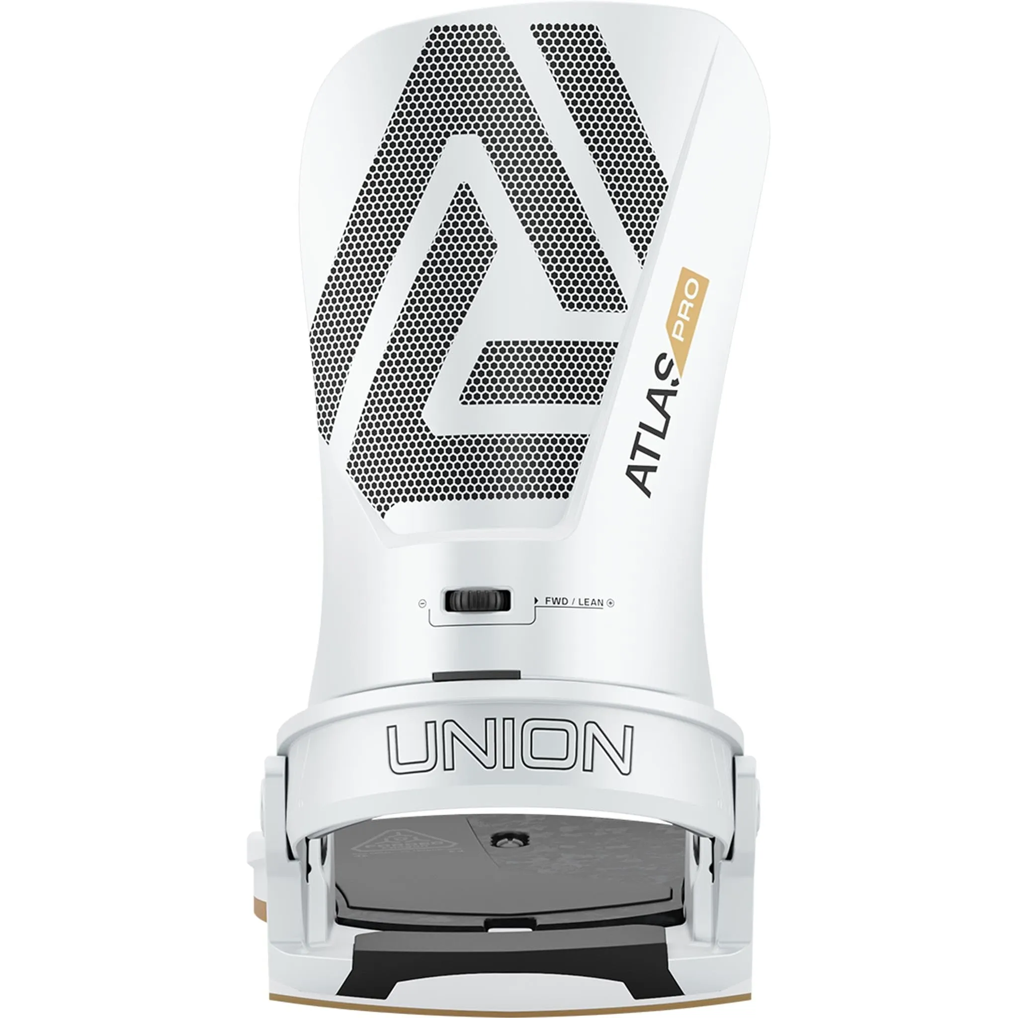 Union Atlas Pro Snowboard Binding Metallic White 2025