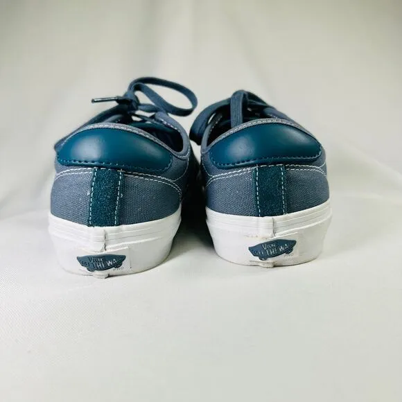 VANS Blue Suede Mens 6.5 Womens 8.5 Skateboard Shoe Pro