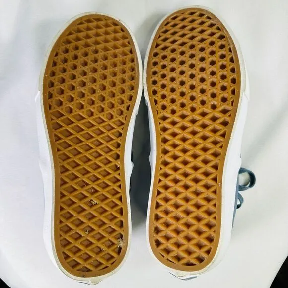 VANS Blue Suede Mens 6.5 Womens 8.5 Skateboard Shoe Pro