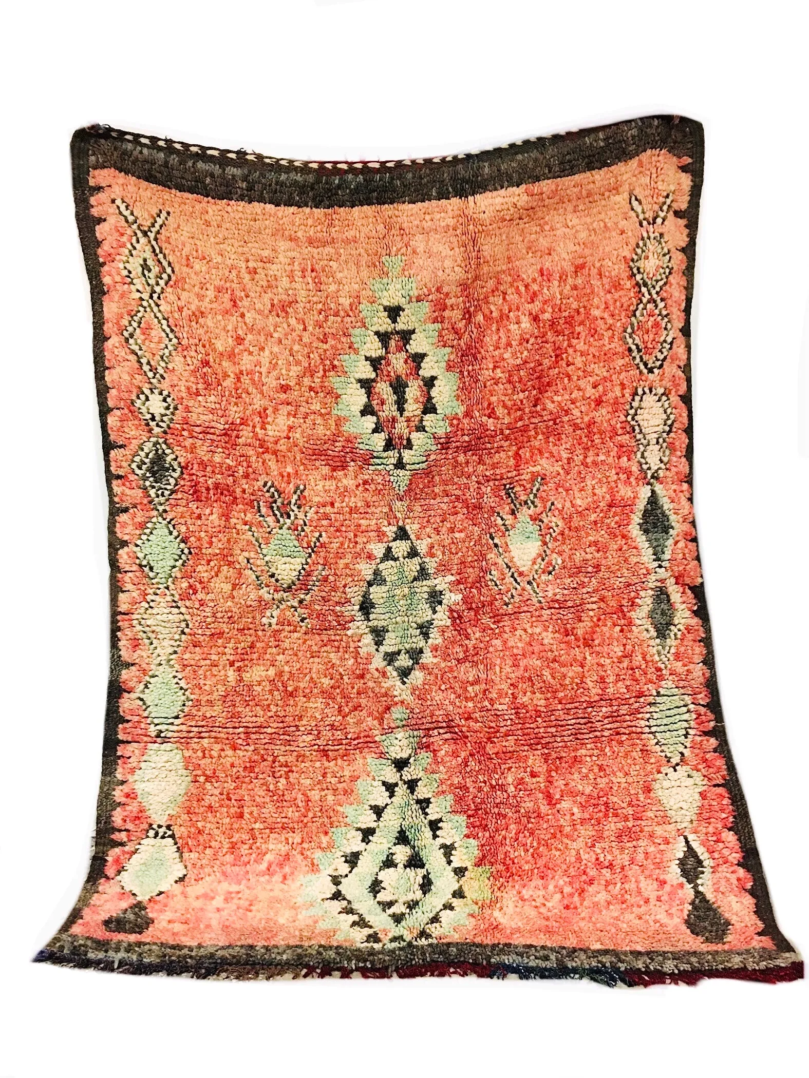 Vintage Warm Sienna   Sage 4’x6’