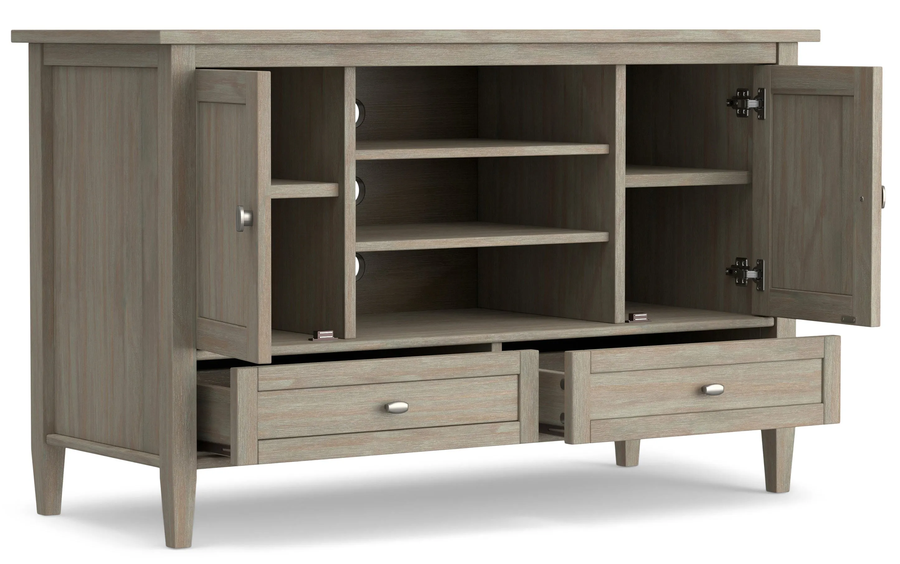 Warm Shaker TV Media Stand