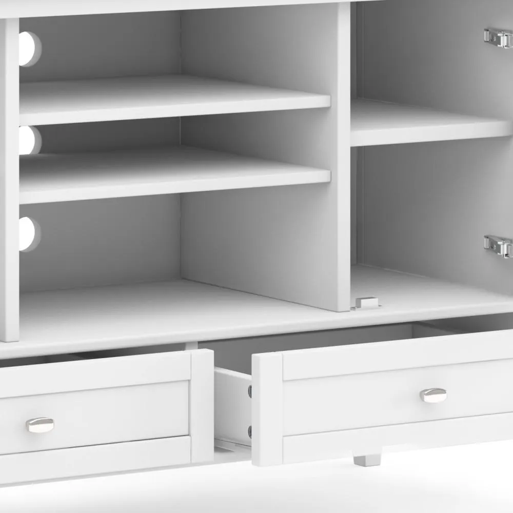 Warm Shaker TV Media Stand