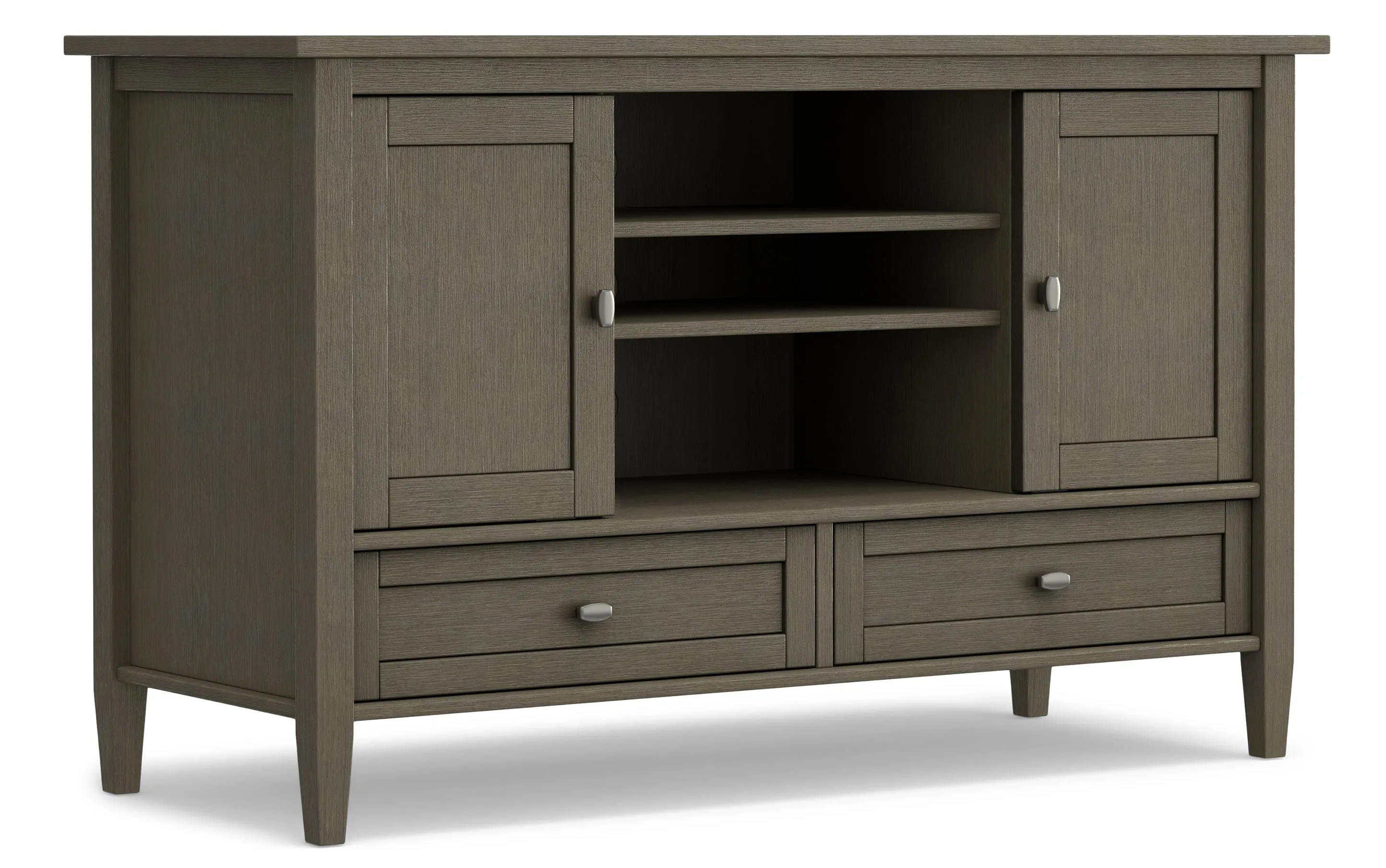 Warm Shaker TV Media Stand