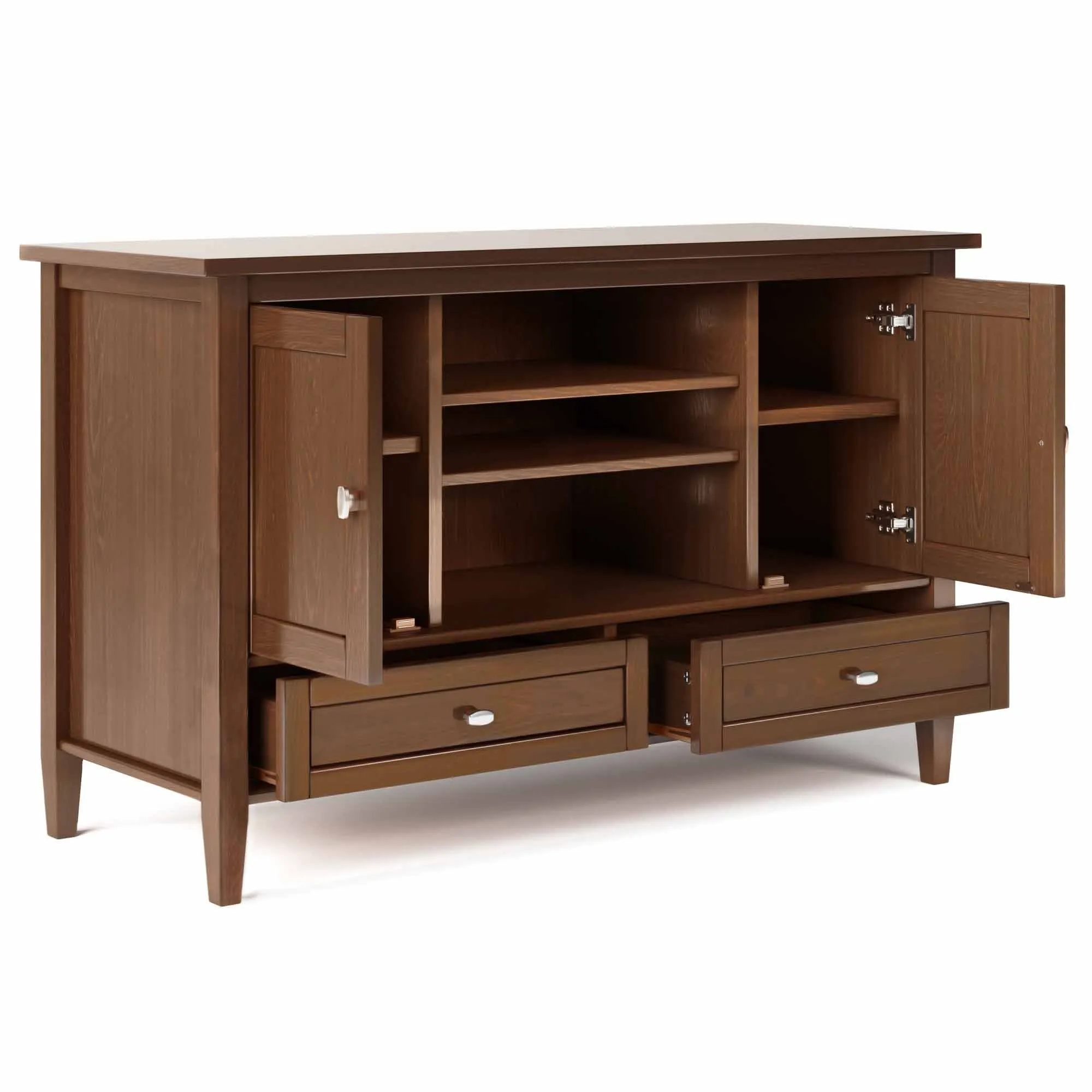 Warm Shaker TV Media Stand