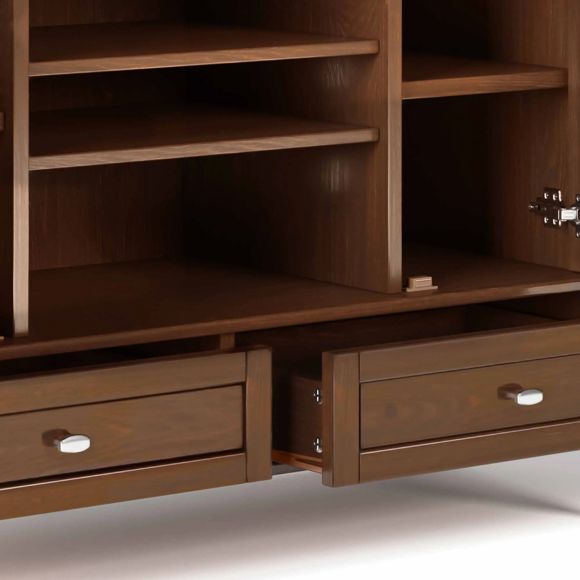Warm Shaker TV Media Stand