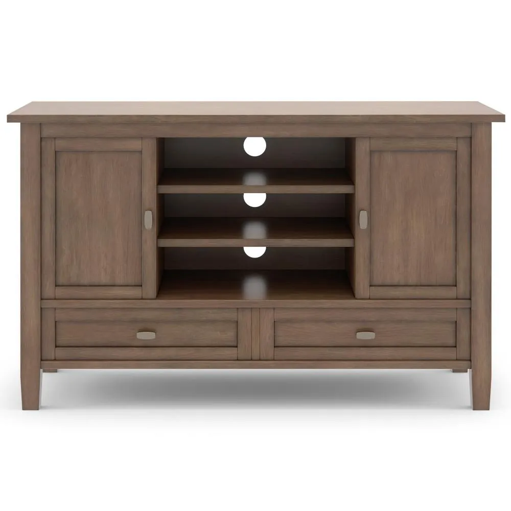 Warm Shaker TV Media Stand