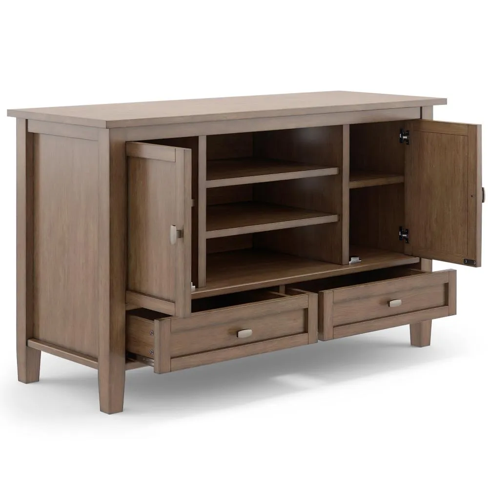 Warm Shaker TV Media Stand
