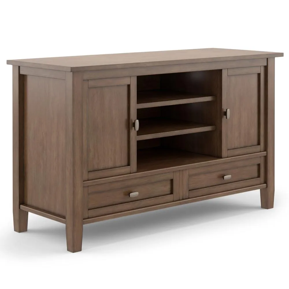 Warm Shaker TV Media Stand