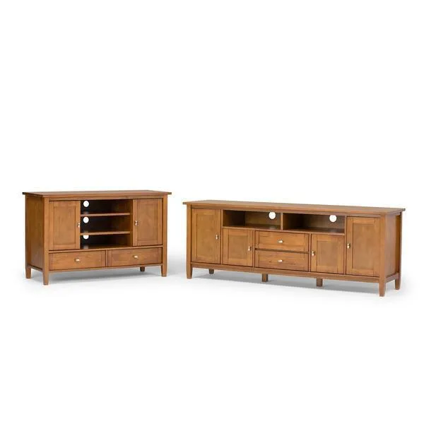 Warm Shaker TV Media Stand