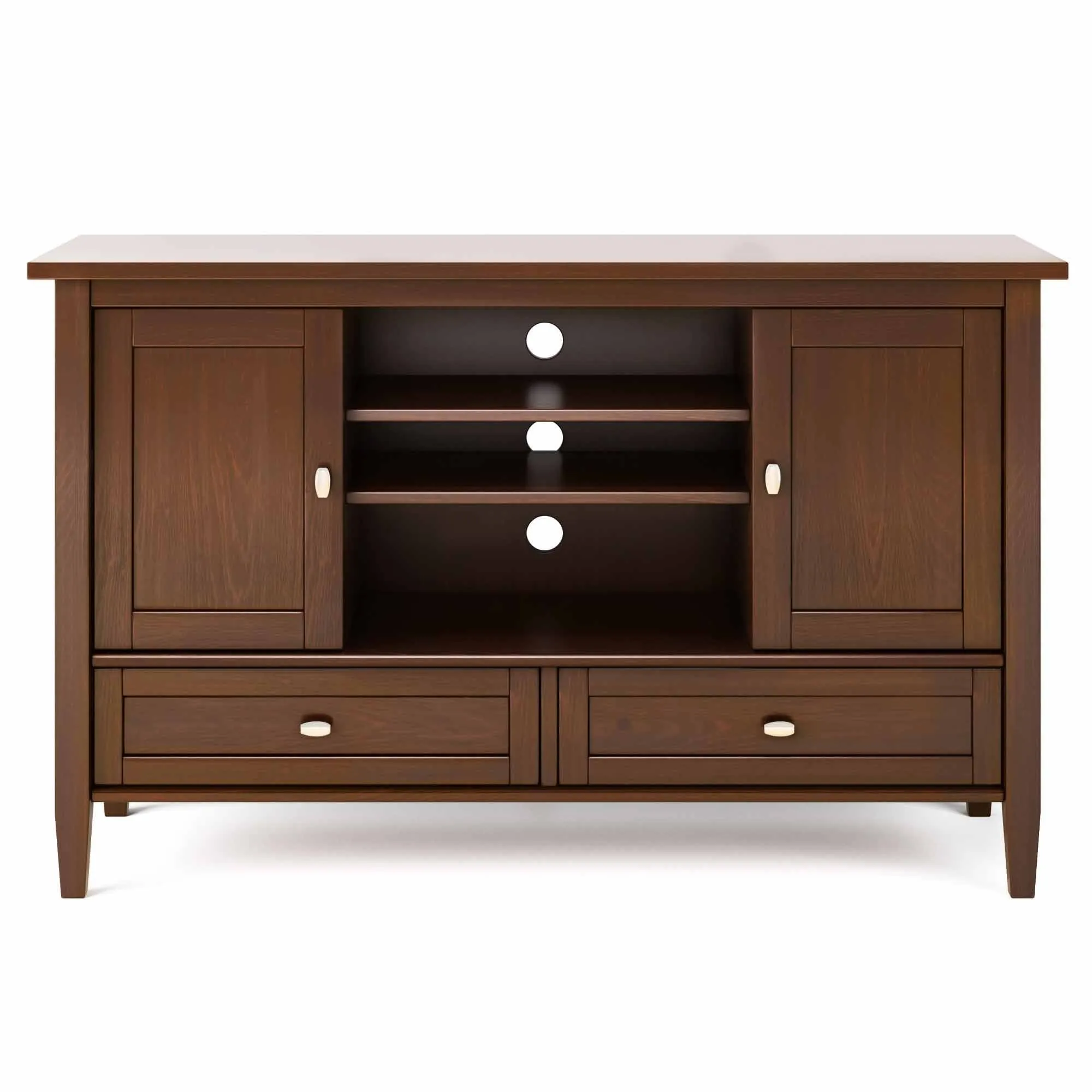 Warm Shaker TV Media Stand