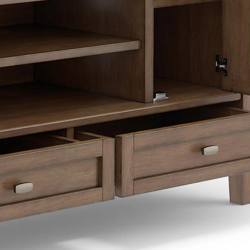 Warm Shaker TV Media Stand