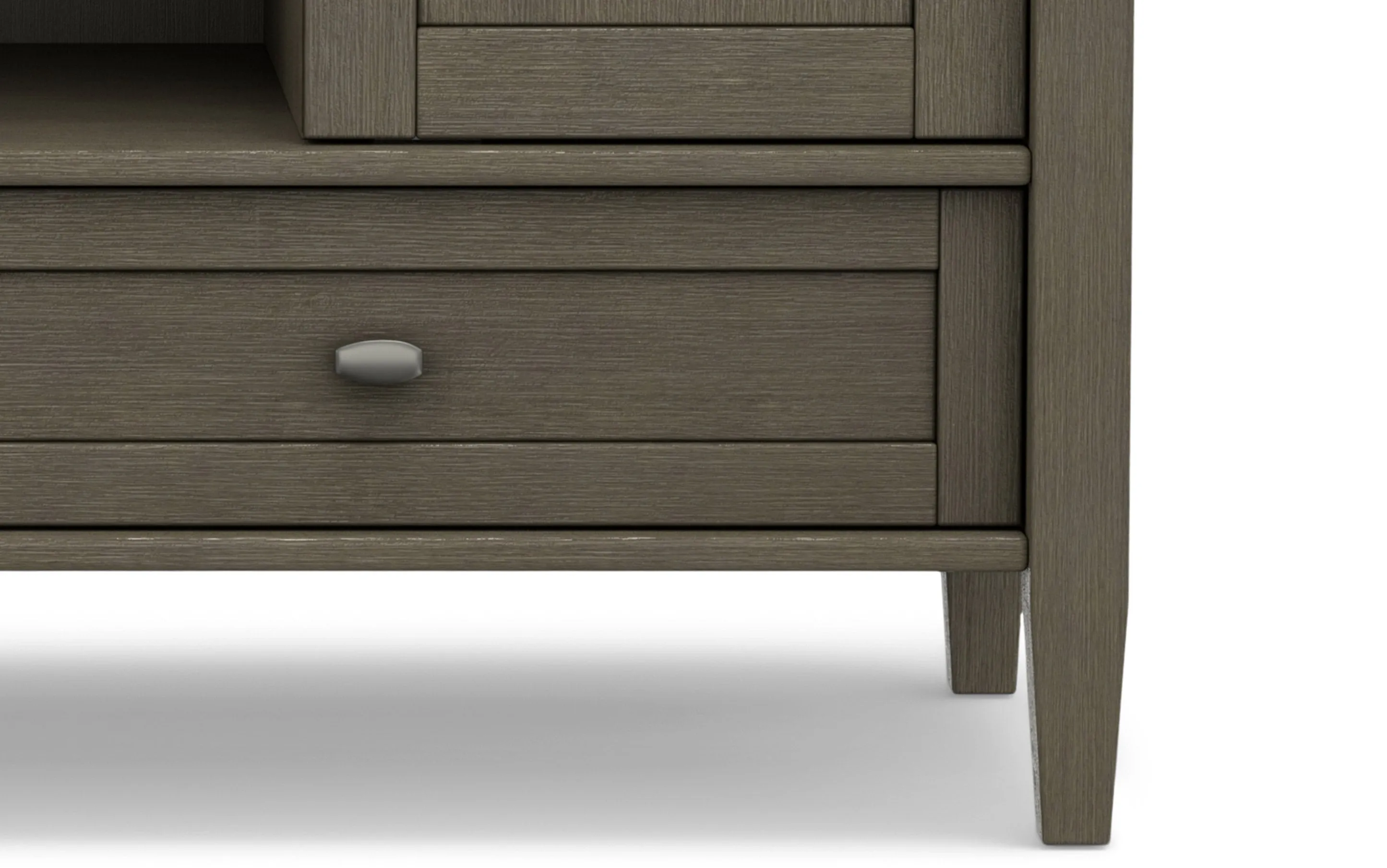 Warm Shaker TV Media Stand