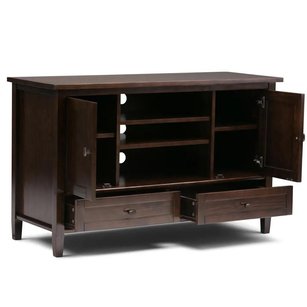 Warm Shaker TV Media Stand