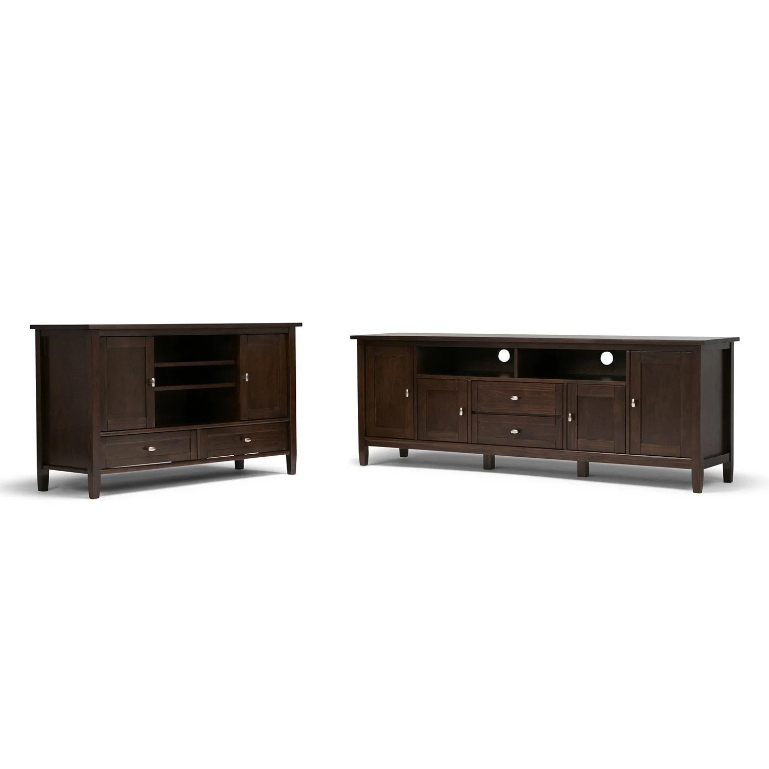 Warm Shaker TV Media Stand