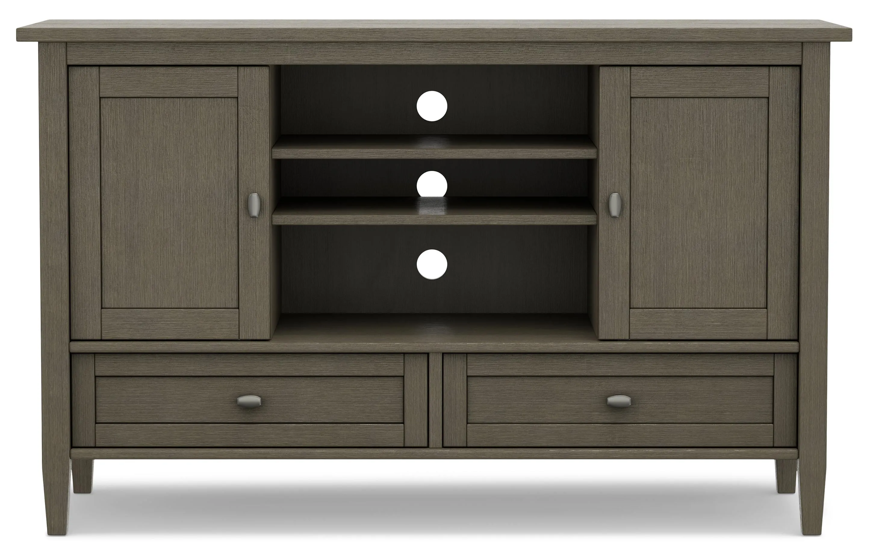 Warm Shaker TV Media Stand