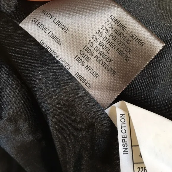 Wilson’s leather suede blazer