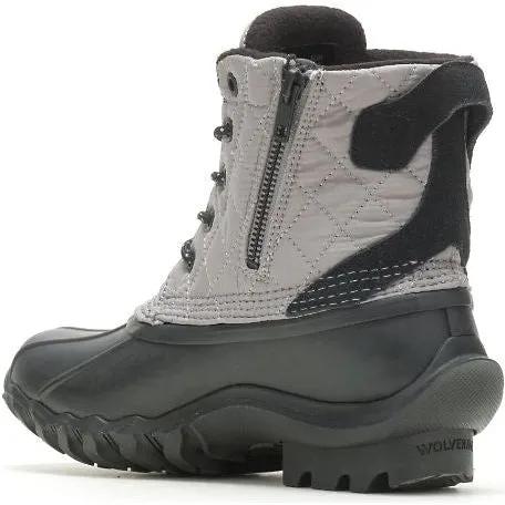 Wolverine Women's Torrent Quilted Rain And Snow Duck Boot - Grey - W880381
