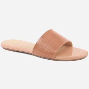 Women "LILY" Matt Slip On Slippers