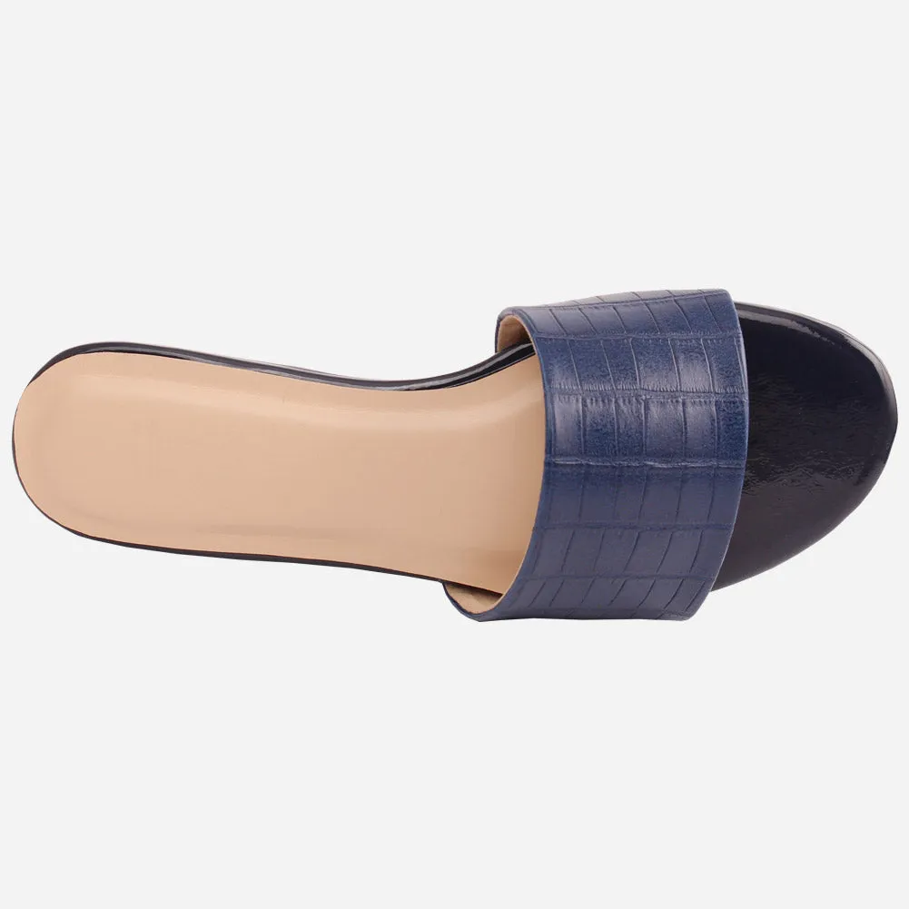 Women "LILY" Matt Slip On Slippers