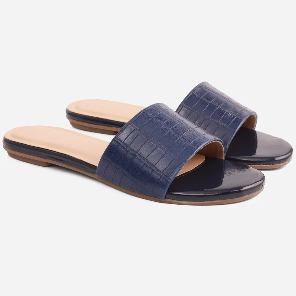 Women "LILY" Matt Slip On Slippers