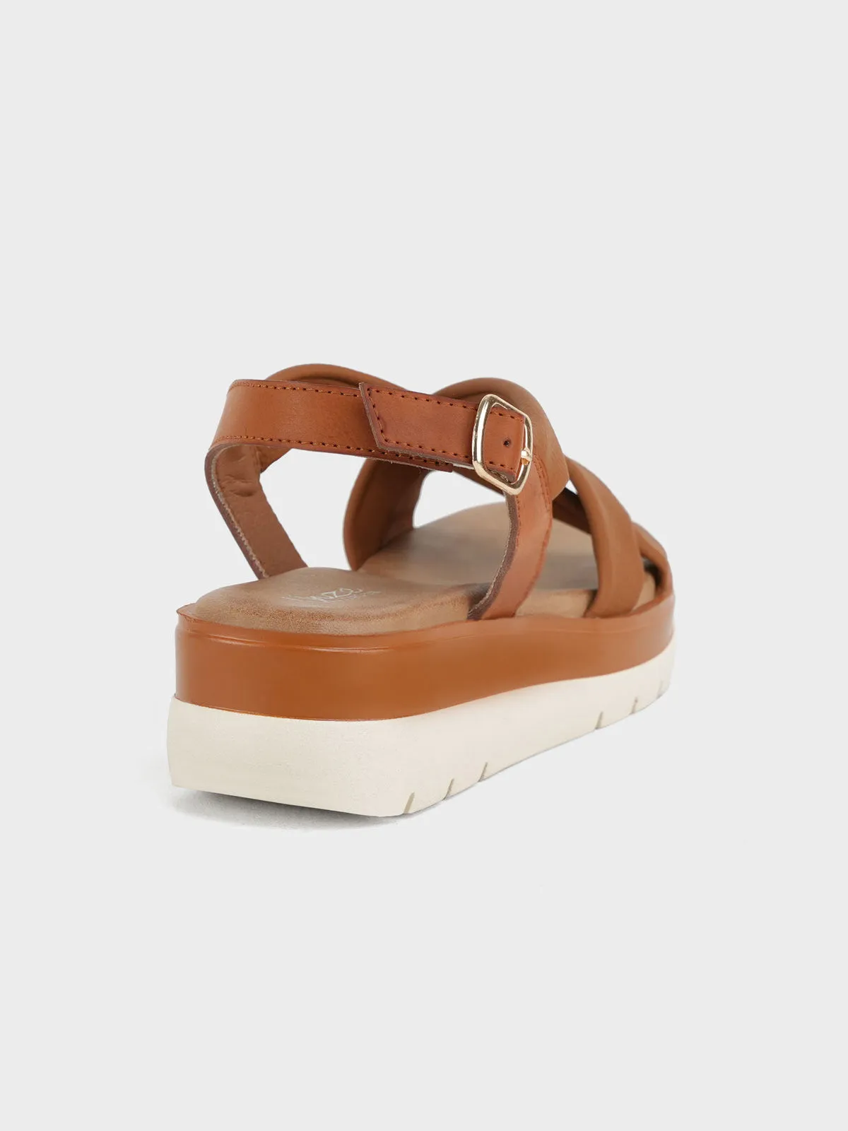 Womens "LUELLA" Casual Cross Over Sandals