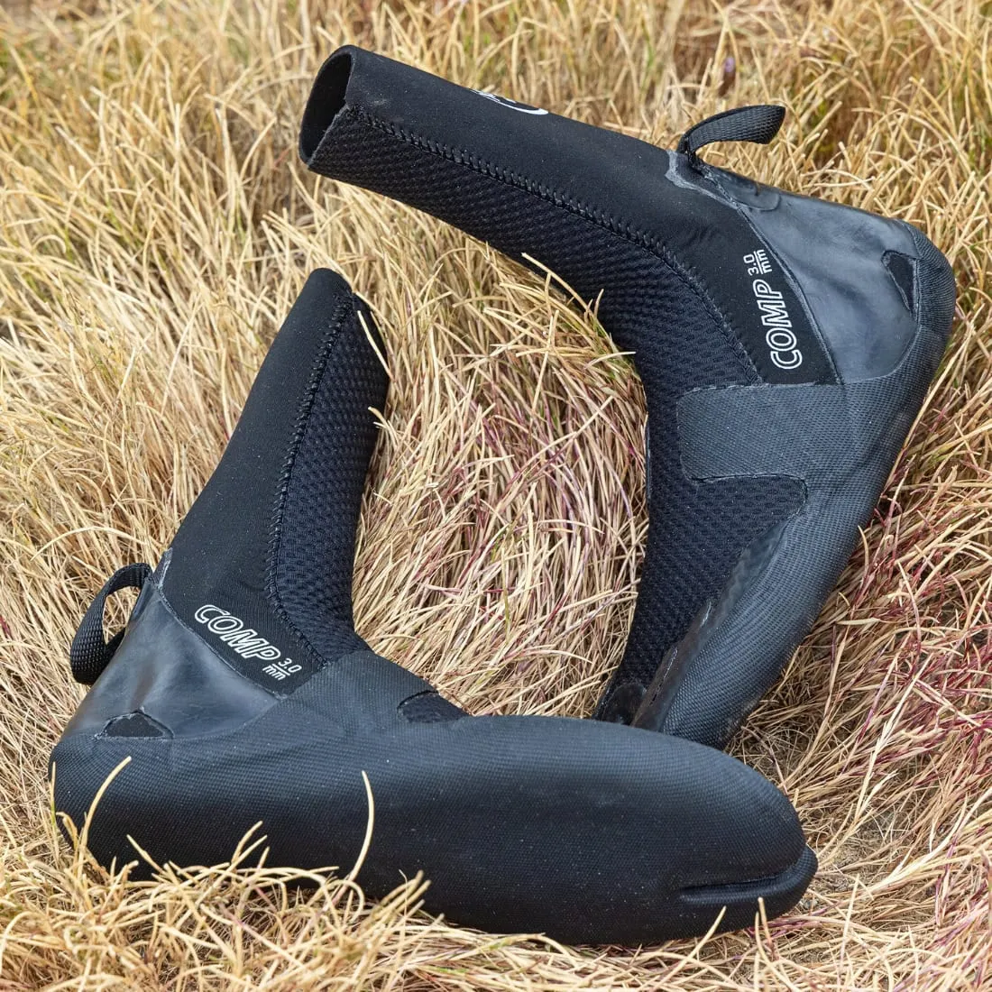 Xcel 3mm Comp Split Toe Wetsuit Boots - Black