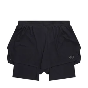 Y-3 Run Short Tight (Black)